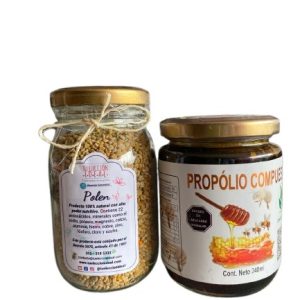 Combo para receta magistral de compuesto propóleo 240ml + polen 160g